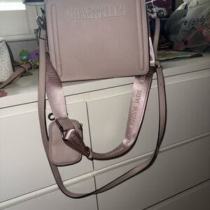 Steve Madden Light Pink Crossbody Bag with Mini Pouch
